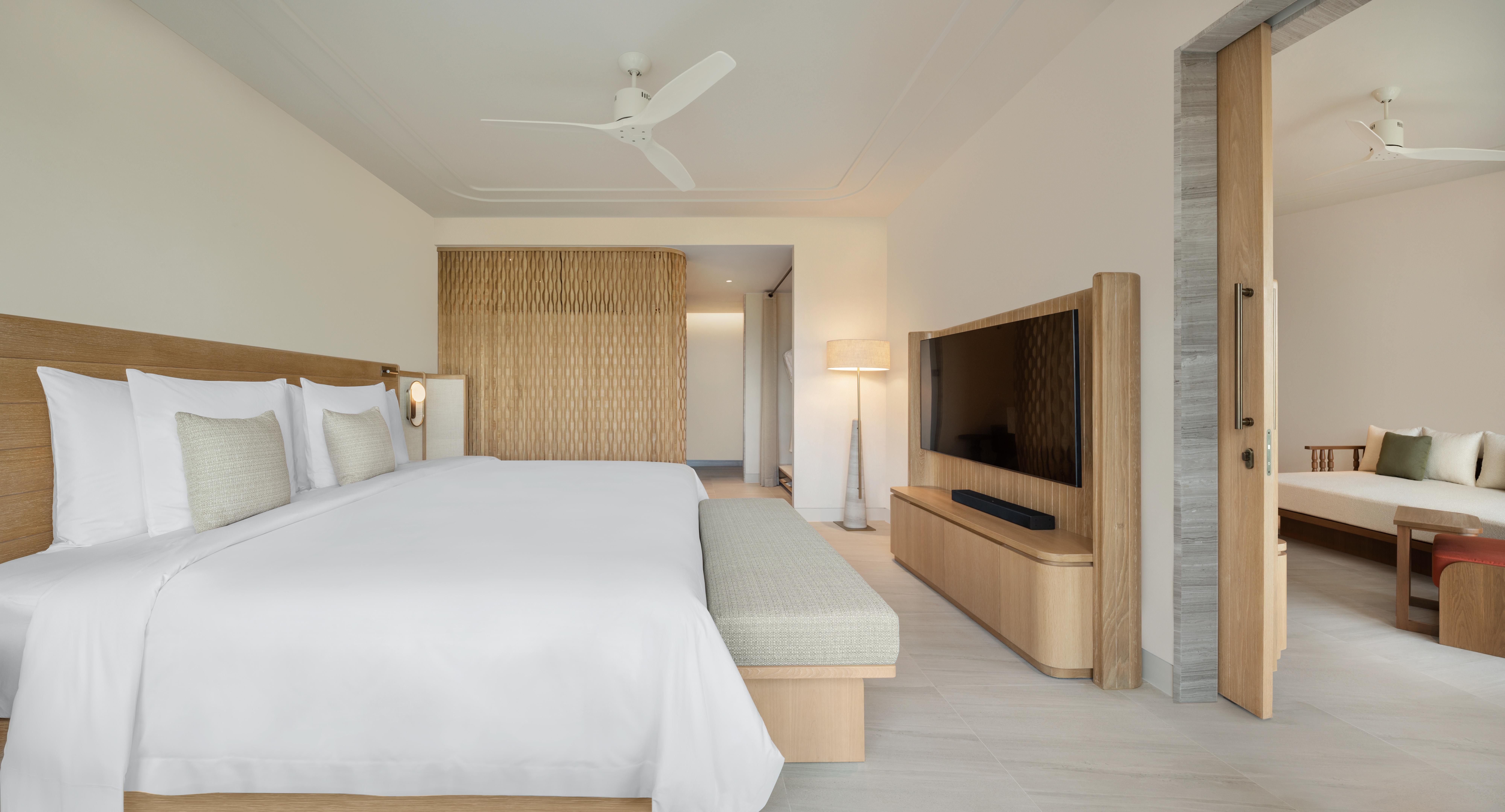 盛泰澜苏梅查汶海滩度假村 外观 照片 A bedroom at the hotel