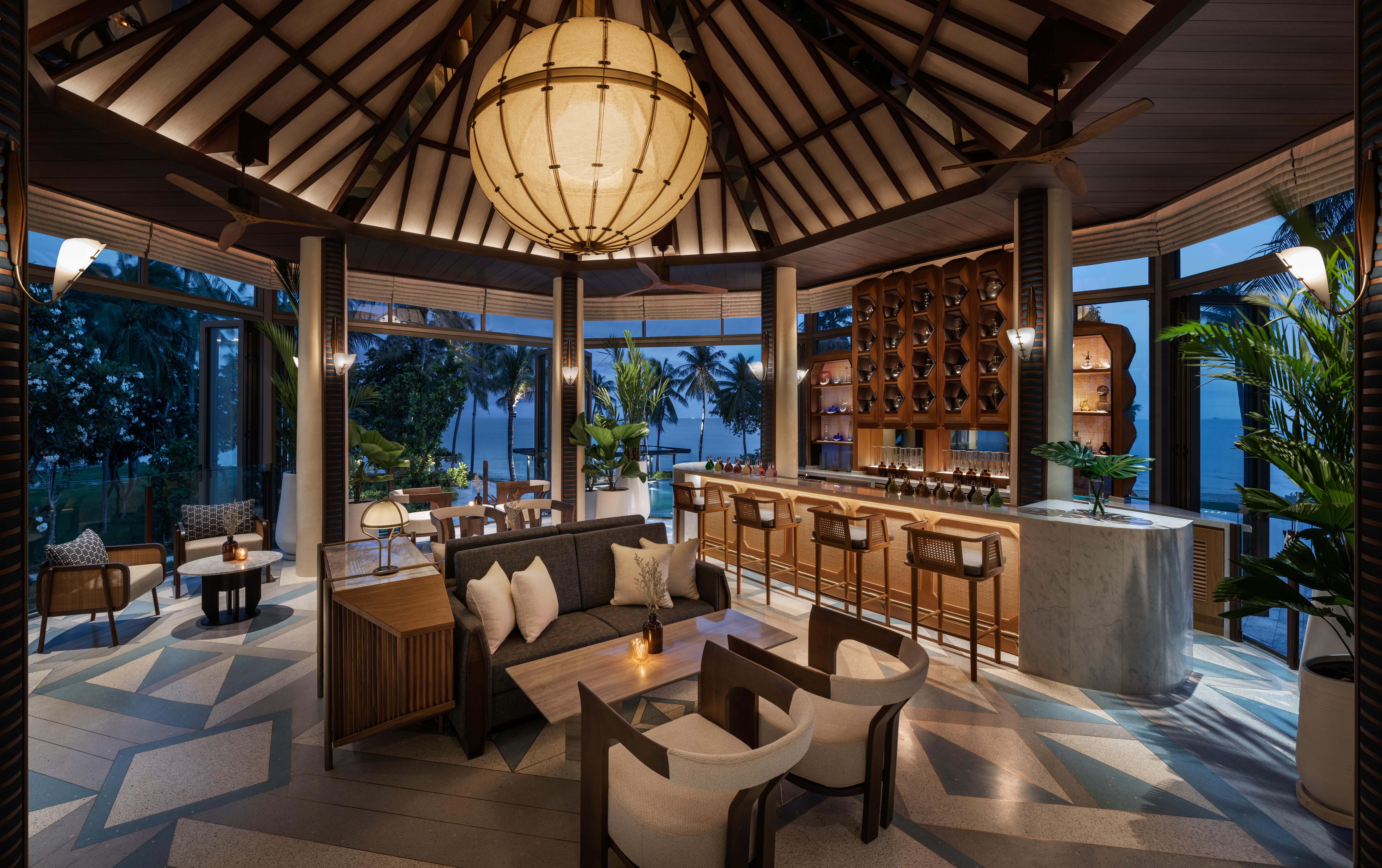 盛泰澜苏梅查汶海滩度假村 外观 照片 The Bar